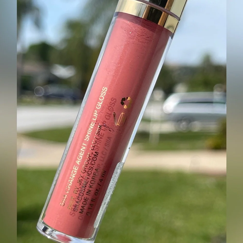 SIIA Cosmetics Change Agent Shine Lip Gloss G 01 Dazzling Coral